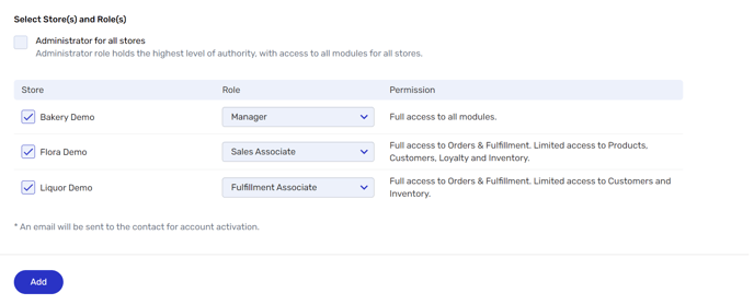 Screenshot Breadstack add a user